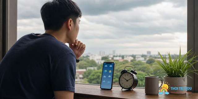 Dự báo thời tiết theo giờ có chính xác không?