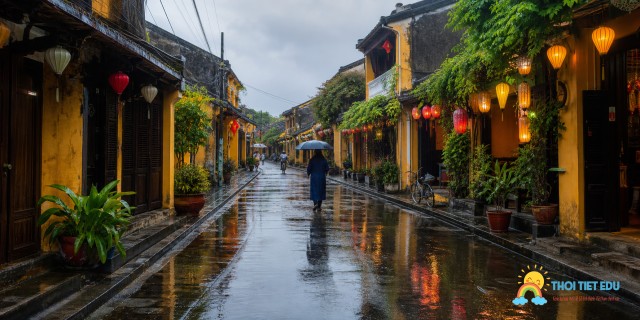 Thời tiết Hội An mùa mưa: Có nên đi và cần chuẩn bị gì?